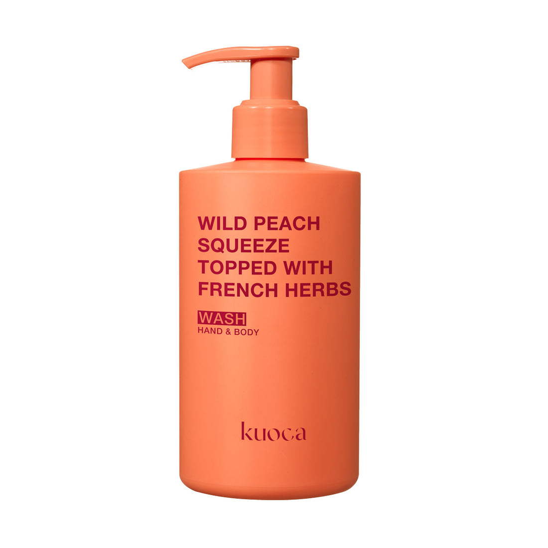 [kuoca (クオカ)]ハンド&amp; ボディウォッシュ - WILD PEACH 300mL