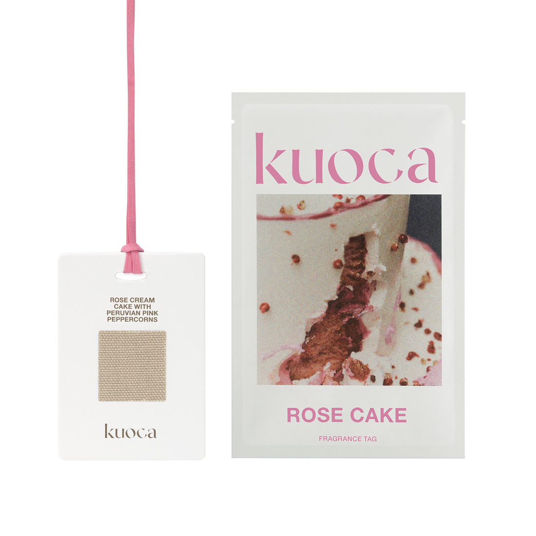 [kuoca (クオカ)]フレグランスタグ- ROSE CAKE