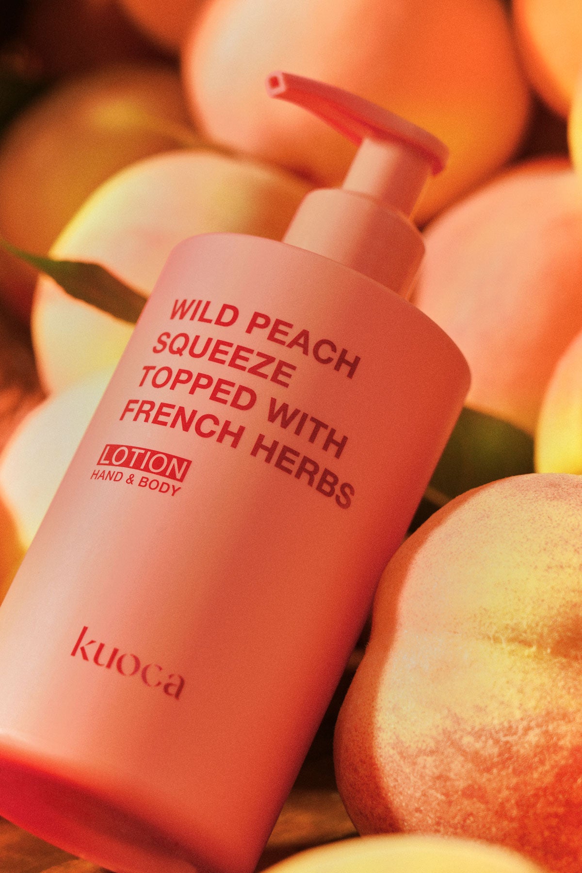 kuoca (クオカ)]ハンド&ボディローション - WILD PEACH 300mL – MOOD
